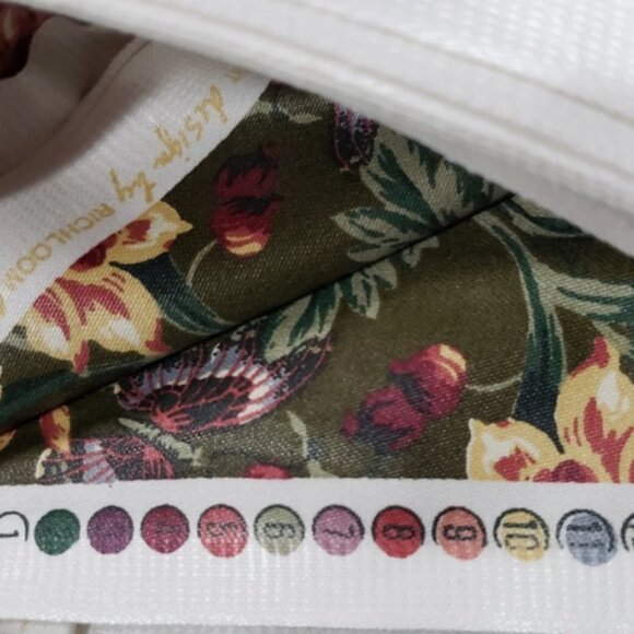 Scotchgard Screen Print Design by Richloom Floral Upholstery Fabric 6 Yds 54" - Picture 4 of 5